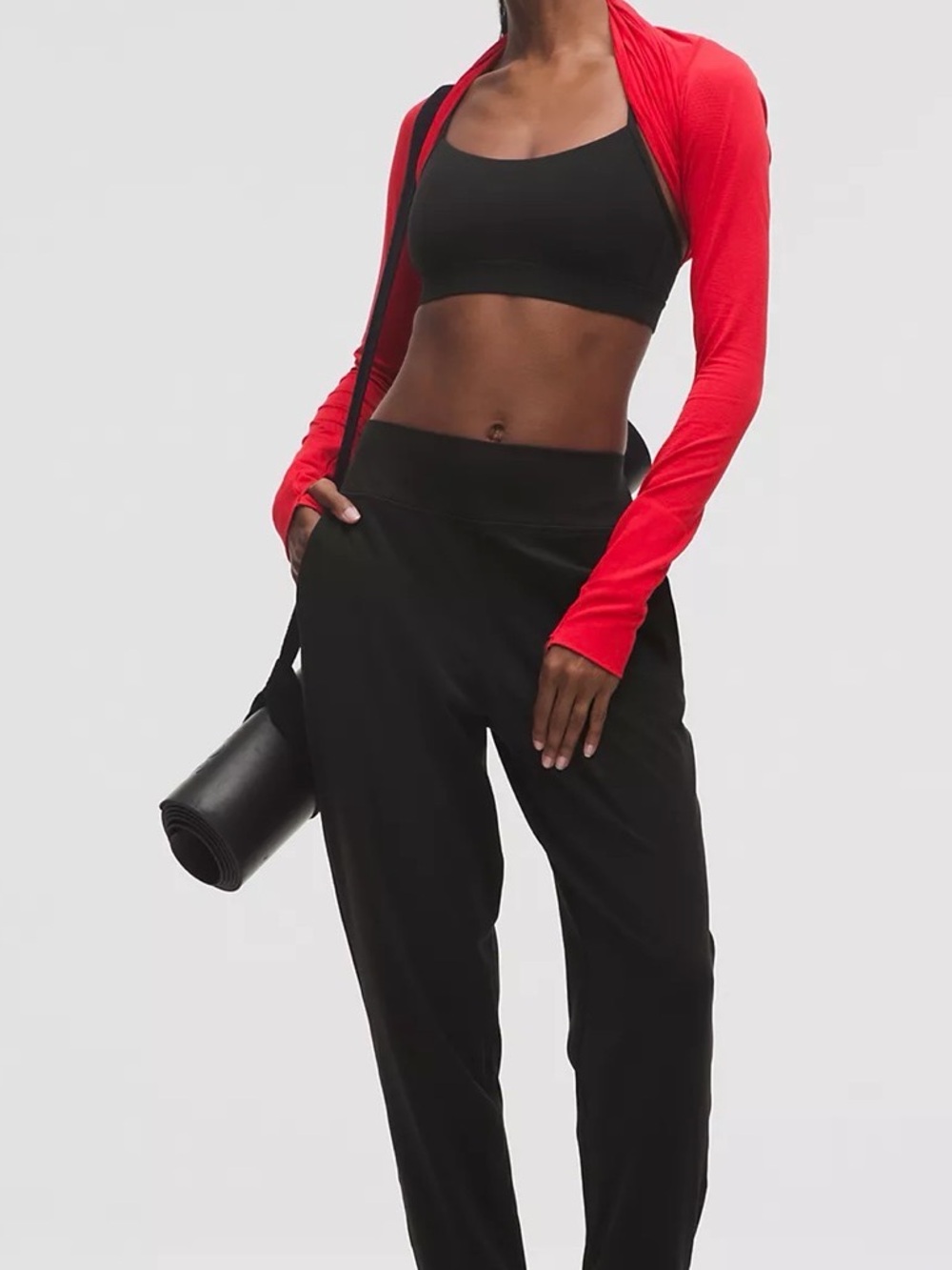 NWT LULULEMON ALIGN JOGGERS SHORT BLACK SIZE 2